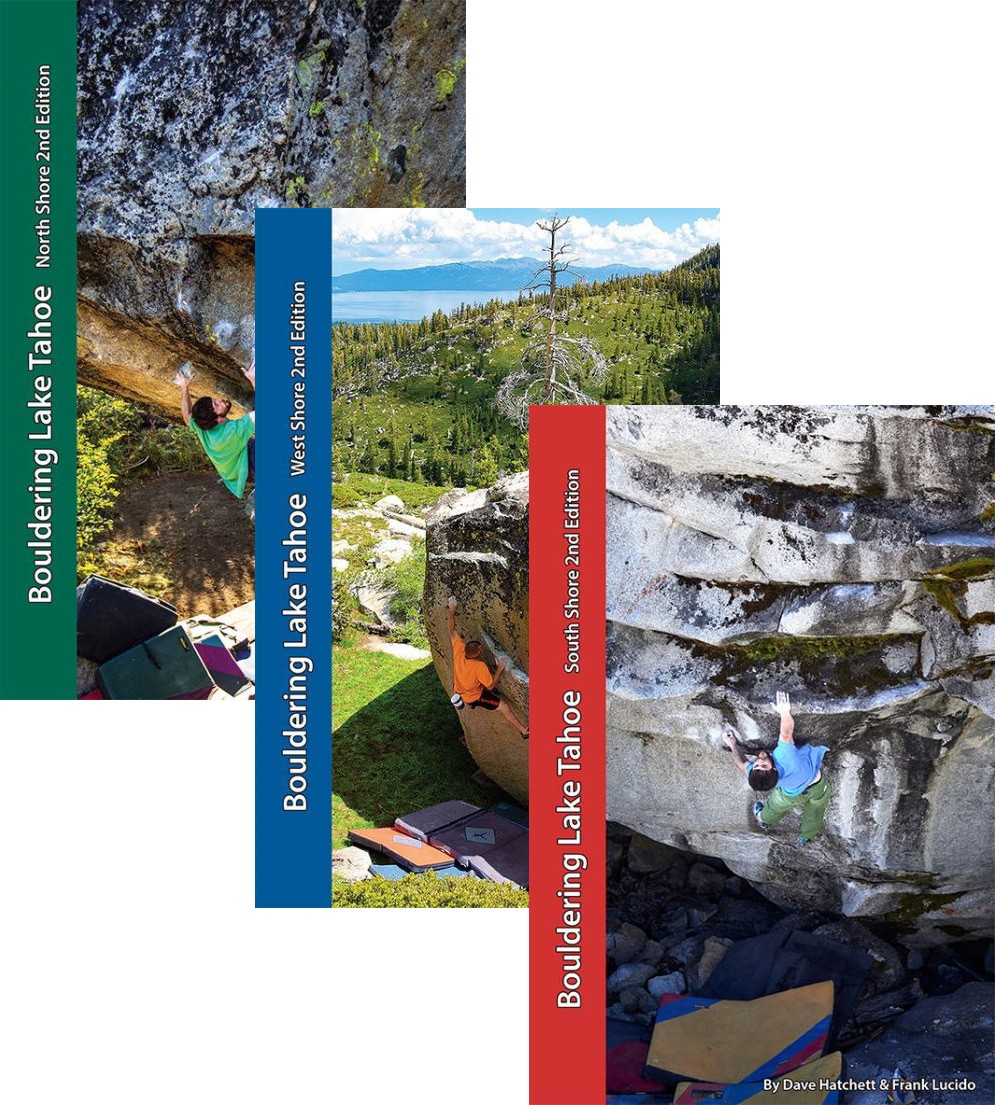Bouldering Lake Tahoe-North, South, West Shore 2nd Edition - Combo (Retail: $177.00)